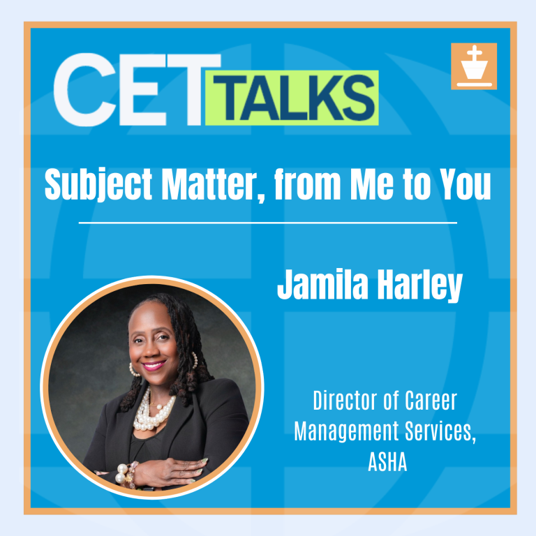 E4.3: Subject Matter, from Me to You: Professional Pivots from Learner to Leader