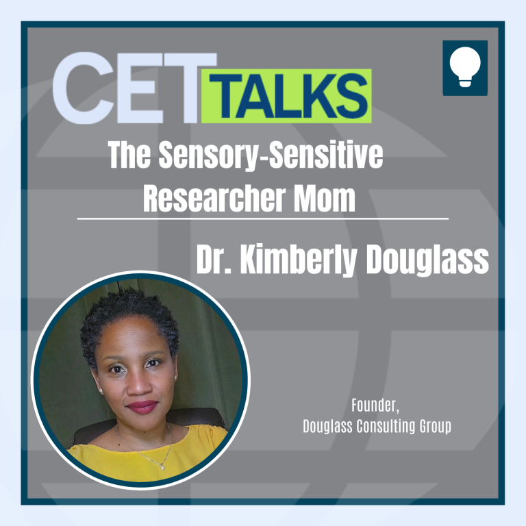 E4.11: The Sensory-Sensitive Researcher Mom: How Data Collection at Home Helped Me Get Curious About Staff Needs